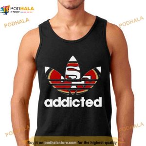 Adidas San Francisco 49ers Addicted 2023 Shirt 3
