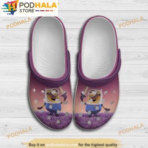 Adult Minion 3D Crocs, Funny Crocs