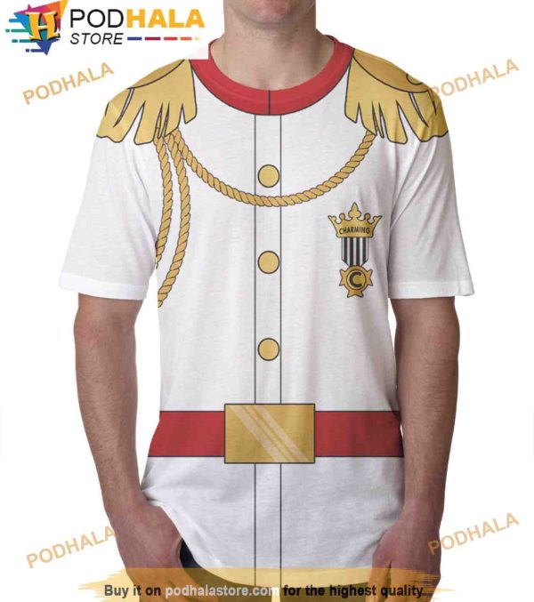 Adult Prince Charming 3D Shirt
