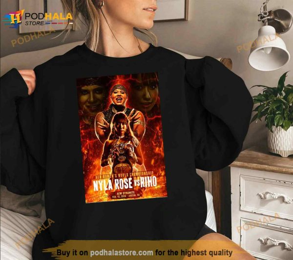 Aew Women’s World Championship Nyla Rose Vs Riho Shirt