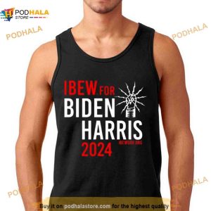 Afl Cio Ibew For Biden Harris 2024 Shirt 3