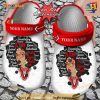 African American Personalized Delta Sigma Theta Queen Crocs Clog Shoes