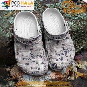 Agriculture FFA Grey 3D Crocs, Funny Crocs
