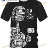 Ainuno Cool 3D Shirts For Men Funny Printed Graphic Tees Short Sleeve Summer 3D Shirt