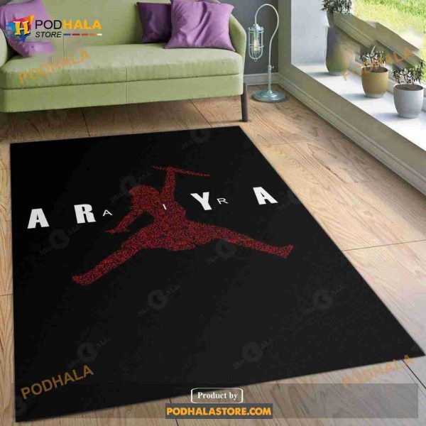 Air Arya Doodle Jordan Area Rug For Christmas Bedroom Rug Home Decor Floor Decor