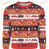 Akira Kaneda Bike Xmas Ugly Christmas 3D Funny Ugly Sweater