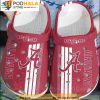 Alabama Crimson Tide Ncaa 3D Crocs Slippers, Funny Crocs