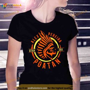 Alex Pereira Poatan Utah 291 Shirt 2