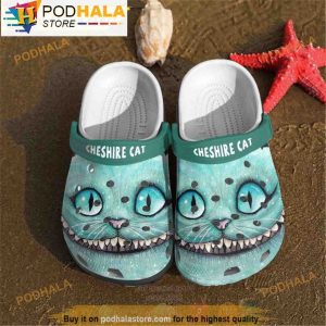 Alice In Wonderland Cheshire Cat 3D Crocs, Funny Crocs