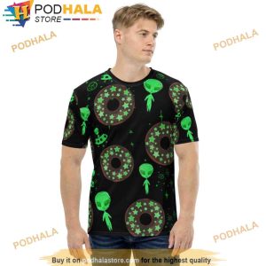 Alien Space Donut Unisex 3D Shirt
