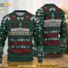All I Want For Christmas Is A New President Funny Ugly Sweater