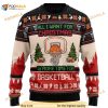 All I Want For Christmas Is Basketball Ugly Knitted Christmas Sweater