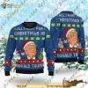 All I Want For Christmas Is Donal Trump Ugly Christmas Sweater, Santa Trump Sweater
