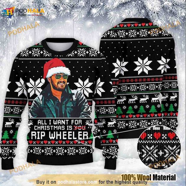 All I Want For Christmas Is Rip Funny Ugly Sweater