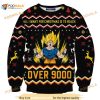 All I Want For Christmas Is To Reach Over 9000 Ugly Christmas Sweater