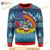 All You Need Is Love 3D Funny Ugly Sweater, Is Love Rainbow Sweater, Ugly Christmas Sweater
