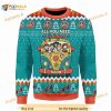 All You Need Is Love Hippie Peace Bus Christmas 3D Funny Ugly Sweater