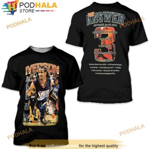 Allen Iverson 3D Shirt