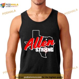 Allen Str8Ng Texas Map Shirt