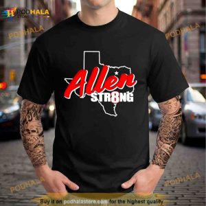 Allen Str8ng Texas Map Shirt 2