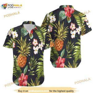 Aloha Fruit Flower Trending Hawaiian Shirt, Summer Vacation Gift