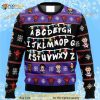 Alphabet Christmas 3D Funny Ugly Sweater