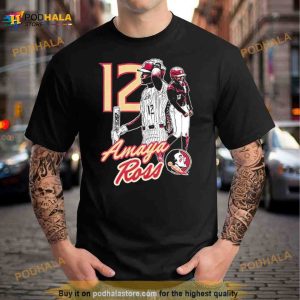 Amaya Ross No 12 Florida State Seminoles Cws Bound Shirt
