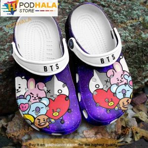 Amazing Bts 3D Crocs, Funny Crocs
