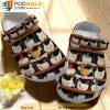 Amazing Chicken White 3D Crocs Clog Shoes, Funny Crocs