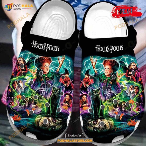 Amazing Magic Hocus Pocus Witches Crocs Classic Clog Shoes