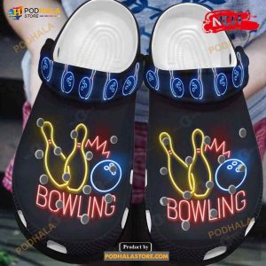 Amazing Neol Bowling Light For Man And Women Crocs Classic Clog Shoes
