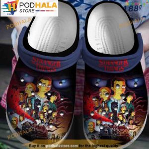 Amazing Simpsons Stranger Things 3D Crocs, Funny Crocs