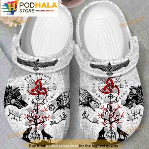 Amazing Vikings 3D Crocs, Funny Crocs