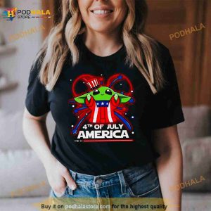 America Baby Yoda Svg Happy 4th Of July Disney Star Wars 2023 Shirt 2