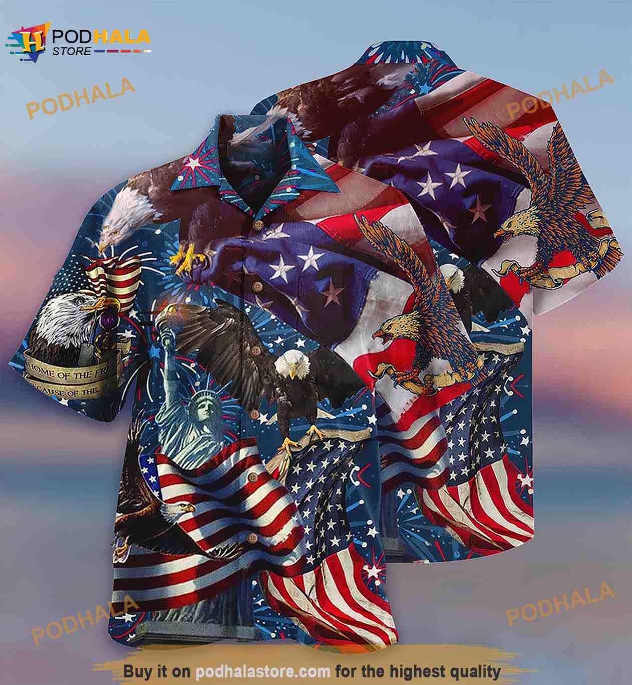 America Eagle Victory Love Hawaiian Shirt, Usa Flag Hawaiian Shirt, 4th Of July America Eagle Victory Love Hawaiian Shirt, Usa Flag Hawaiian Shirt, 4th Of July
