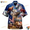 America Horse Patriotic America Hawaiian Shirt, Gifts For Horse Lovers