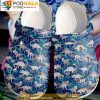 America Love T Rex Jurassic Park 3D Crocs Slippers, Funny Crocs