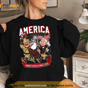 America Undefeated Since 1775 Shirt 3