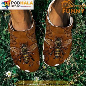 American Bee 3D Crocs, Funny Crocs