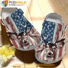 American Deer Hunting 3D Crocs Clog Shoes, Funny Crocs