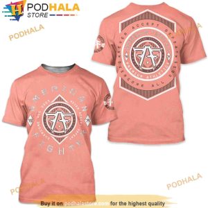 American Fighter 3D Shirt Ss Lasker Tee Athletic Mma