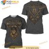 American Fighter Men's 3D Shirt Ss Grandville Tee Athletic Mma