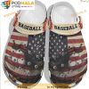 American Flag Baseball 3D Crocs, Funny Crocs