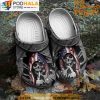 American Flag Skull 3D Crocs Classic Clogs Shoes, Funny Crocs