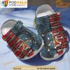 American Hippie 3D Crocs, Funny Crocs