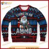 Ammo Wonderland Sweater, Ammo Ugly Xmas 3D Funny Ugly Sweater