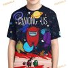 Among Us Kids 3D Shirt
