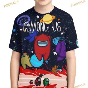 Among Us Kids 3D Shirt