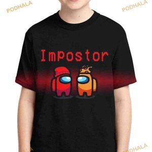 Among Us Kids 3D Shirt Impostor