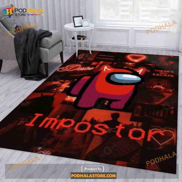 Among Us V1 Area Rug For Gift Bedroom Rug Home Decor Floor Decor